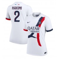 Paris Saint-Germain Achraf Hakimi #2 Fußballbekleidung Auswärtstrikot Damen 2024-25 Kurzarm